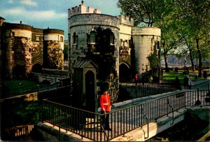 England London Sentry At Tower Of London