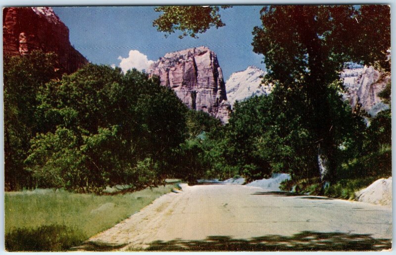 c1950s Pub. Salt Lake City, UT Angel's Landing Zion National Park Chrome PC A317