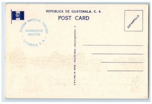 c1940 Independence Memorial Guatemela City Central America Park Vintage Postcard