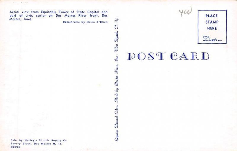 Equitable Tower State Capitol Des Moines, Iowa