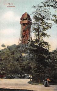 LEIPZIG GERMANY ROSENTALBERG BROWNFIELD DEVELOPMENT POSTCARD c1910s