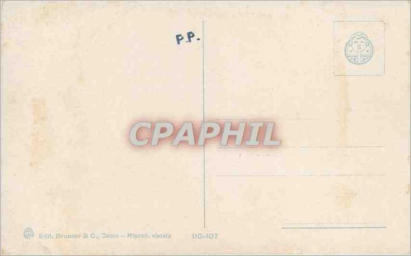 Postcard Old Villa Carlotta Lake Como