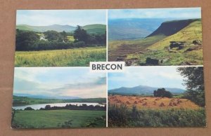 VINTAGE UNUSED POSTCARD - BRECON, POWYS, SOUTH WALES