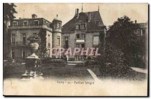 Vichy Old Postcard Le Pavillon Sevigne