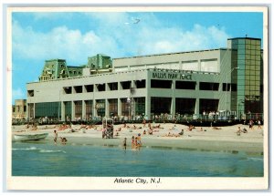 1995 Beach Bally's Park Place Hotel & Casino Atlantic City New Jersey Postcard