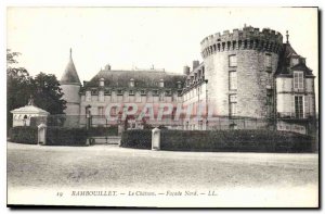 Old Postcard Rambouillet Chateau North Facade