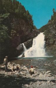 Cameron Falls AB, Alberta, Canada - Waterton Lakes National Park