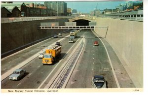 New Mersey Tunnel Entrance, Liverpool, England