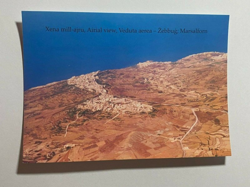 UNUSED PICTURE POSTCARD - GOZO MALTA  AERIAL VIEW MARSALFORN   (KK1858)