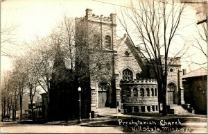 RPPC Presbyterian Church Hillsdale Michigan MI  Unused Postcard T19