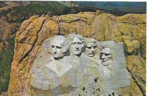 US South Dakota. Mt Rushmore - Aerial View.