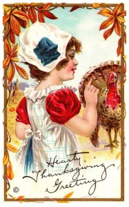Thanksgiving  Turkey , Farm Girl