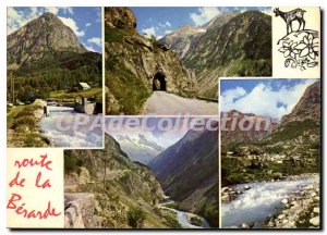 Postcard Modern Landscapes Oisans The beautiful and wild road of Berarde