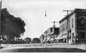Clarinda Iowa East Side Square #11002  undivided C-1905 Postcard 21-5372