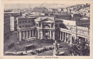 Italy Liguria Genova Stazione Principe 1951