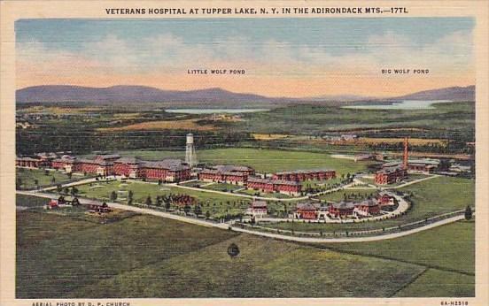 Veterans Hospital At Tupper Lake New York In The Adirondack Mountains New Yor...