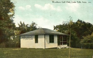 Vintage Postcard 1910's View of Woodlawn Golf Club Cedar Falls lowa IA