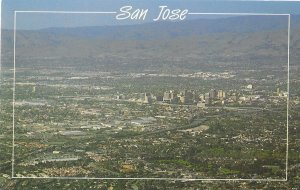 San Jose California Aerial View