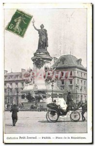 Postcard Old Paris Place de la Republique