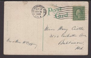 Florida Jacksonville - Springfield Park pm1923 ~ WB