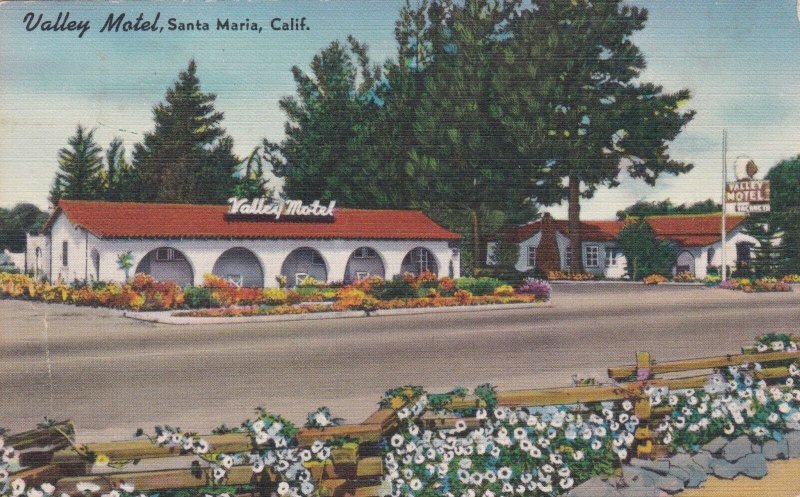 California Santa Maria Valley Motel North Broadway sk1017