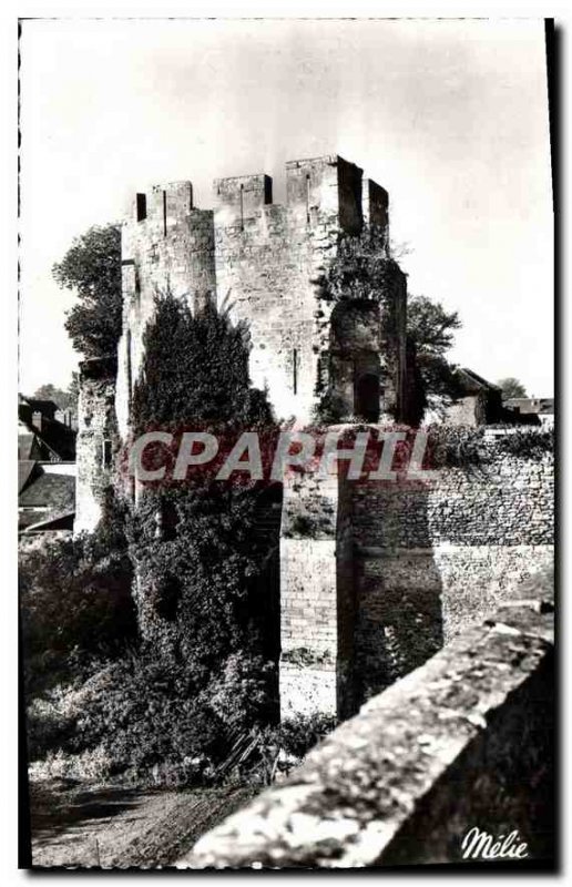 Old Postcard Gisors Eure Sea route to The Governor's Tower