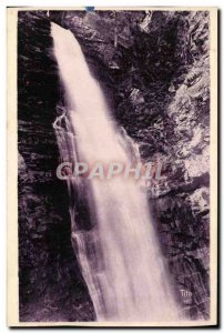 Old Postcard Luchon chasm of hell