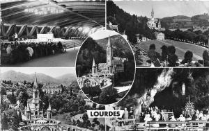 BR26990 Lourdes basilique Saint pie France