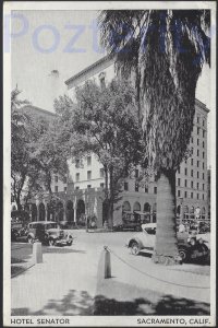 HOTEL SENATOR SACRAMENTO 1935  CALIFORNA