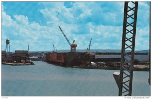 Collingwood Ship Yard, COLLINGWOOD, Ontario, Canada, 40-60´s