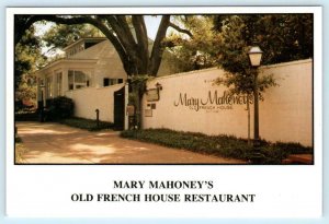 BILOXI, Mississippi MS ~ Mary Mahoney's OLD FRENCH HOUSE RESTAURANT 4x6 Postcard