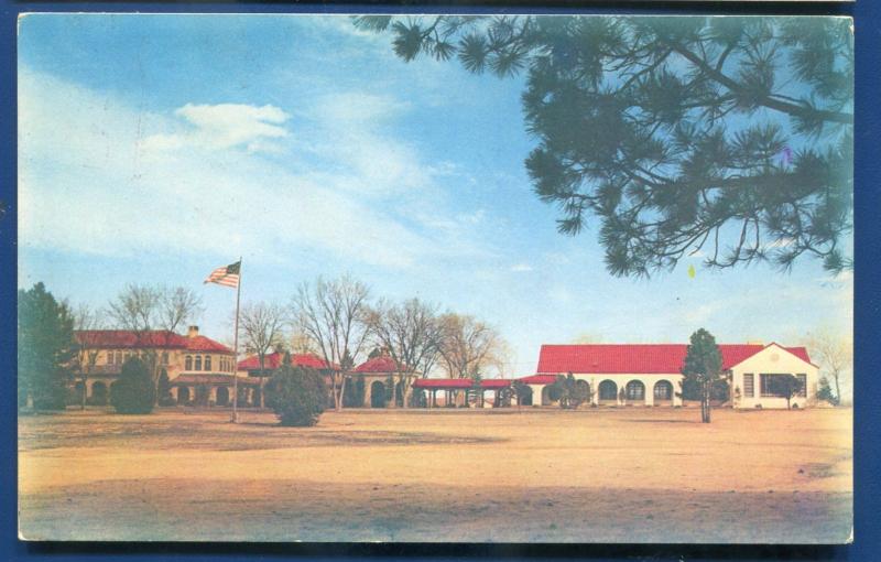 Villa Philamonte Boys Scouts of America Cimarron New Mexico nm postcard