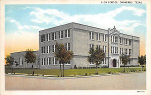 High School - Colorado, Texas TX  