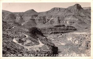 Highway 60 - Salt River Canyon, Arizona AZ