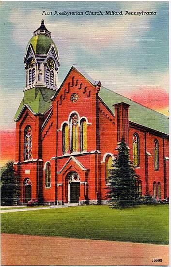 First Presbyterian Church - Milford, PA Pennsylvania - Linen