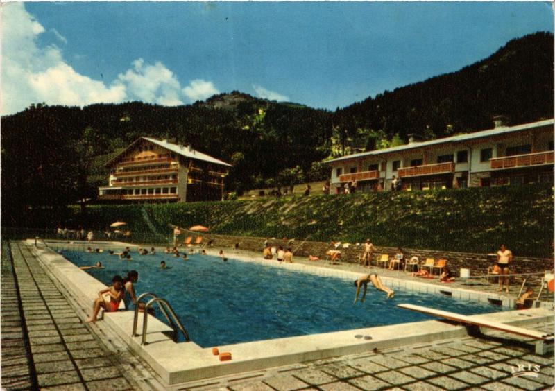 CPM MEGEVE - Les Chalets du PRARIAND - la piscine (216298)