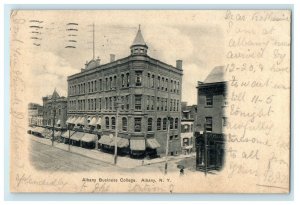 1906 Albany Business College, Albany New York NY Antique Posted Postcard