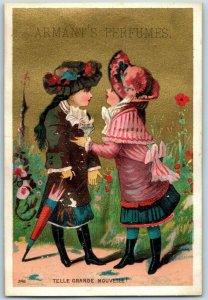 1880's Armant's Perfume And Secret Powered Victorian Trade Cards P170