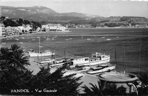 BF4683 bandol vue generale ship bateaux france