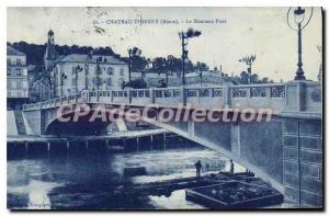 Old Postcard Chateau Thierry Aisne New Bridge