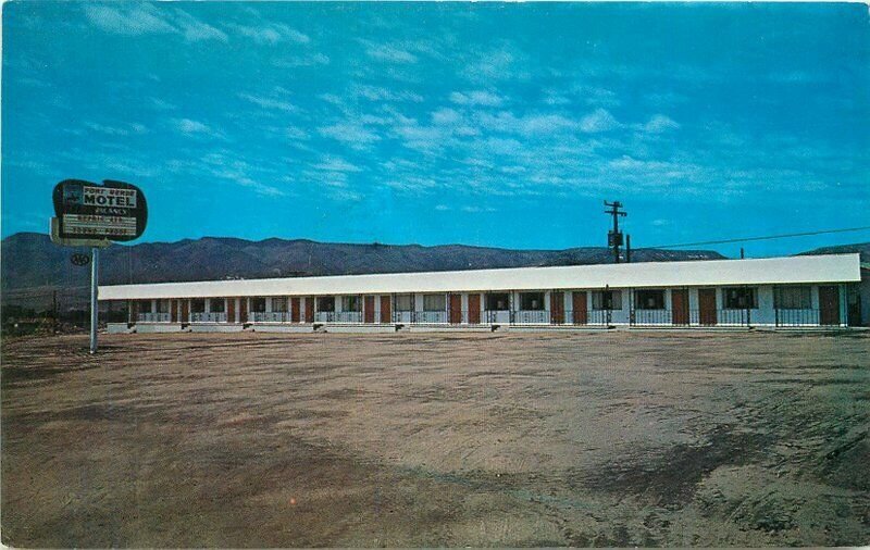 Camp Verde Arizona Fort Verde Motel roadside 1960s Postcard Dexon 20