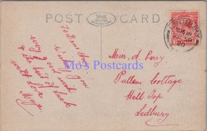 Genealogy Postcard -Perry, Pullen Cottage,Hill Top,Ledbury,Herefordshire GL1830