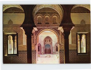 Postcard Alcazar inner, Seville, Spain