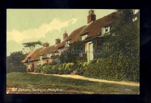 TQ3007 - Cheshire - The Old Cottages at Rostherne in Knutsford - postcard