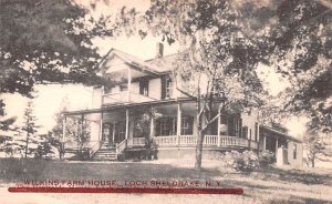 Wilkins Farm House Loch Sheldrake New York Postcard