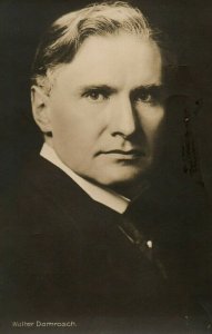 C. 1905 RPPC Actor Walter Damrosch Postcard F30