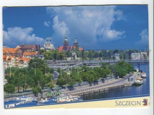 464448 Poland Szczecin passed the mail to Russia postcard