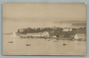 FRIENDSHIP ME DAVIS POINT ANTIQUE REAL PHOTO POSTCARD RPPC