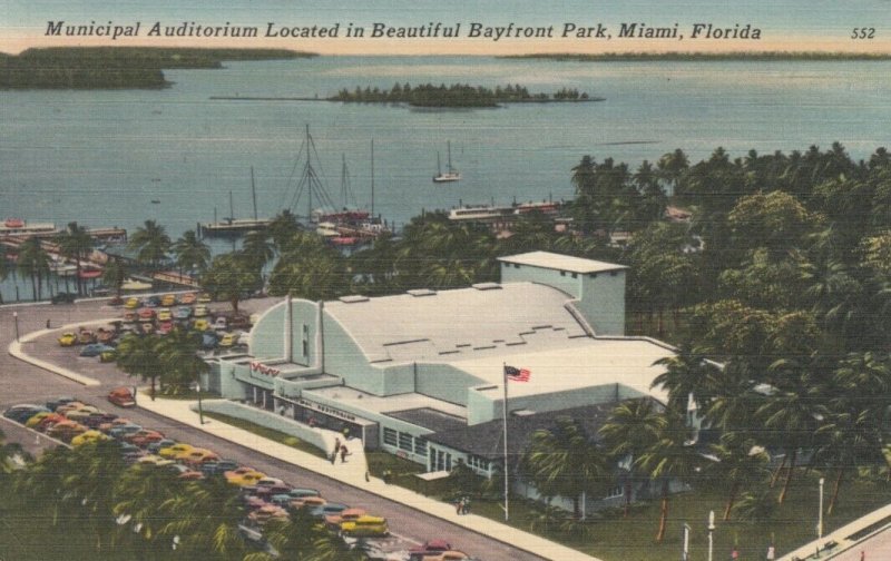 MIAMI , Florida, 1930-40s; Municipal Auditorium Located in Bayfront Park