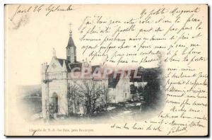 Postcard Old Chapel ND Hood near Besancon